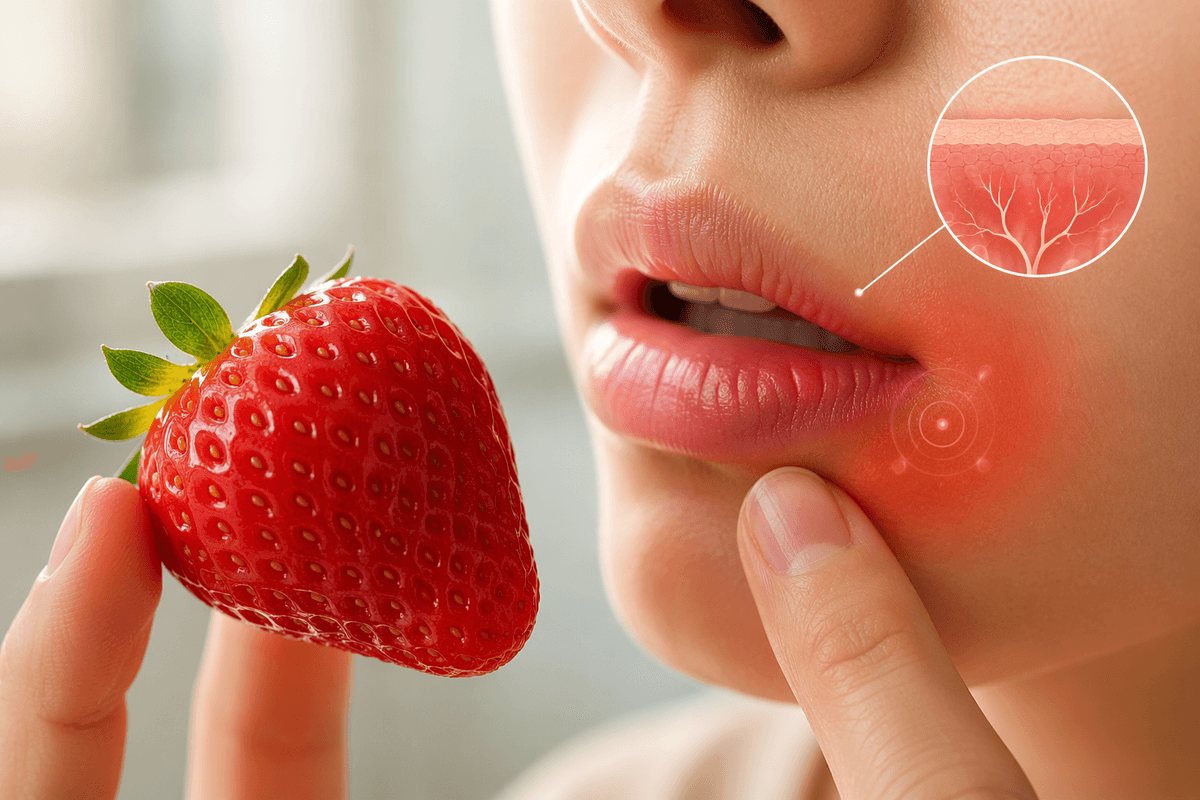 Strawberry Reactions Explained: Why Some People Experience Mouth or Skin Irritation