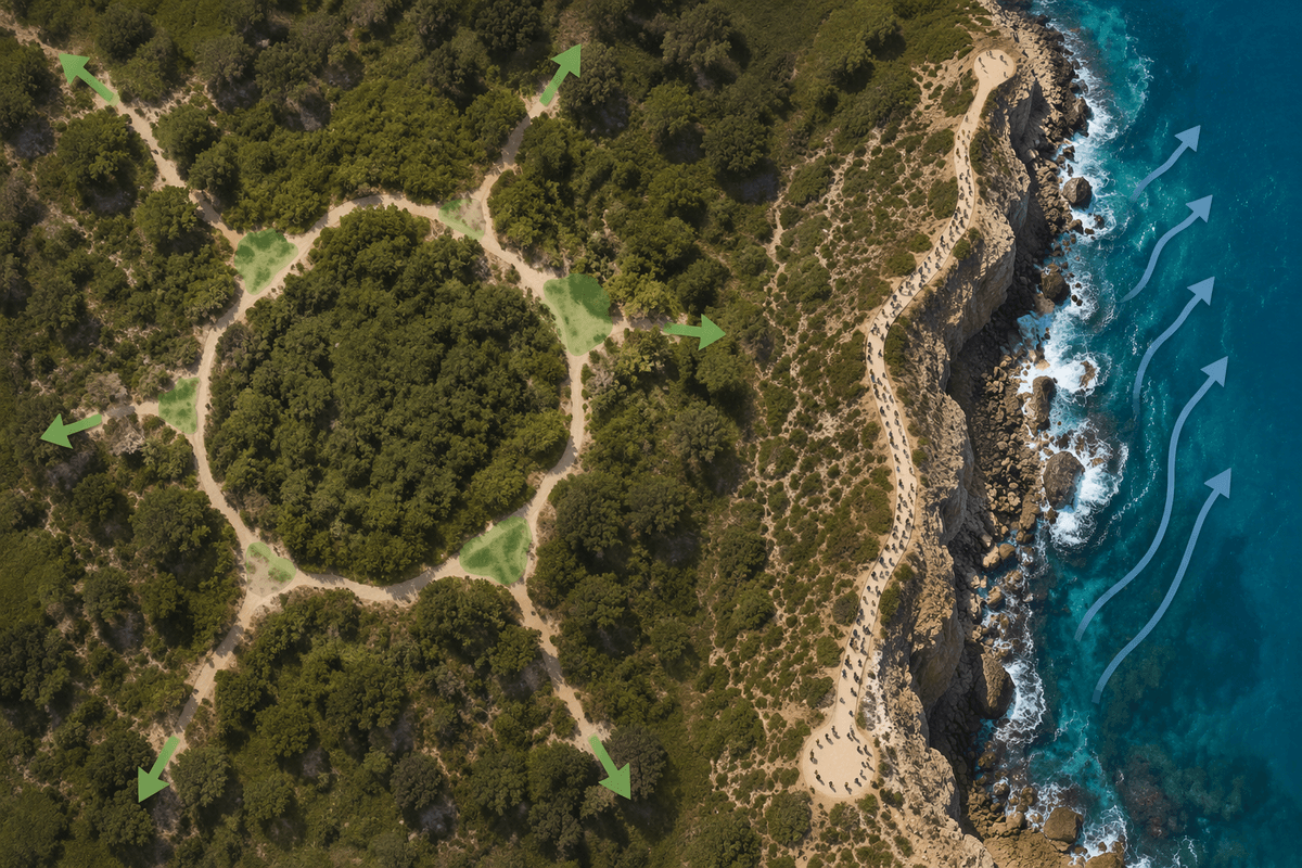 How to choose: bushland sculptures vs sea-cliff walks