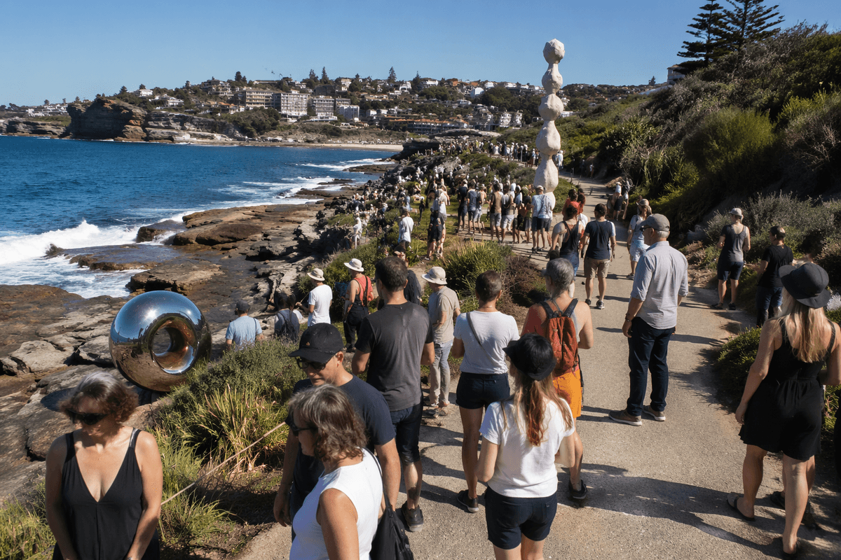 Best coastal art walks and sculpture trails